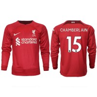 Liverpool Chamberlain #15 Fotballklær Hjemmedrakt 2022-23 Langermet